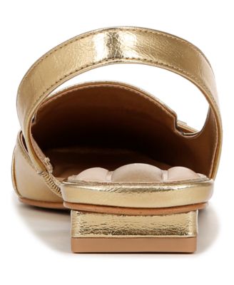 Teagan Square Toe Slingback Flats