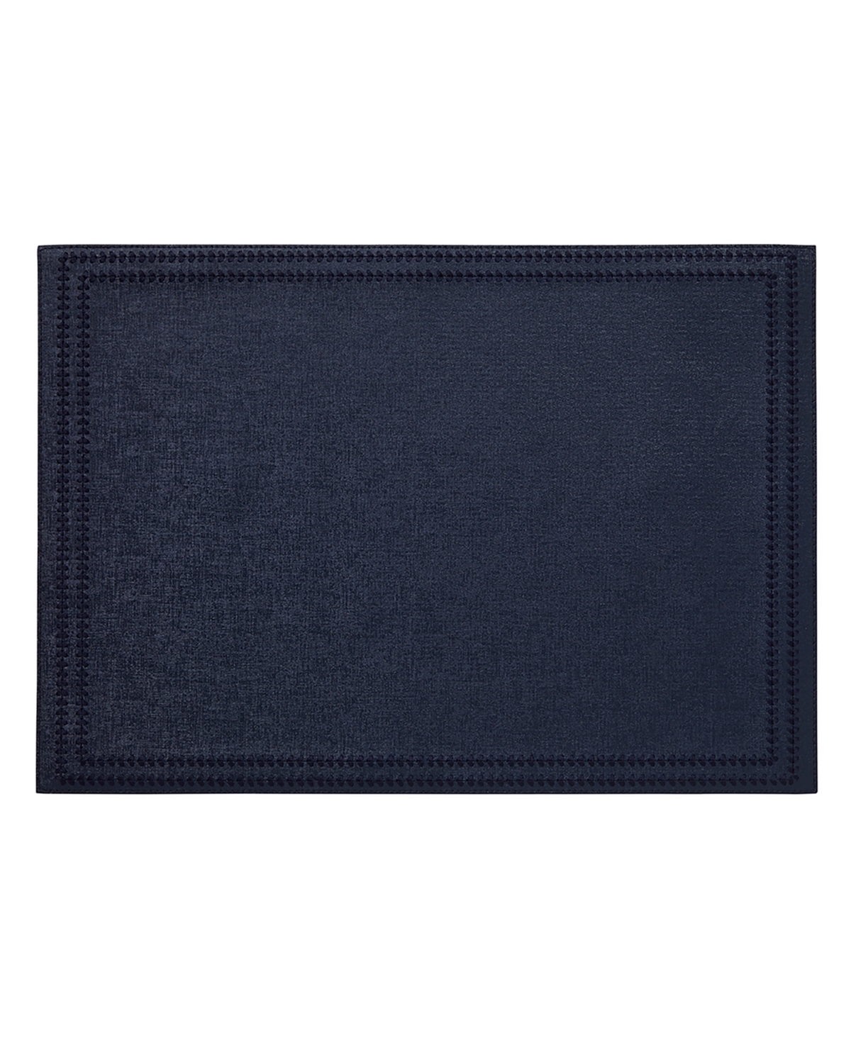 Shop Mode Living Paloma Placemats, Set Of 4 Rectangle In Navy