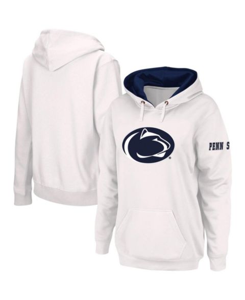 Женское худи Stadium Athletic White Penn State Nittany Lions Team Big Logo Pullover