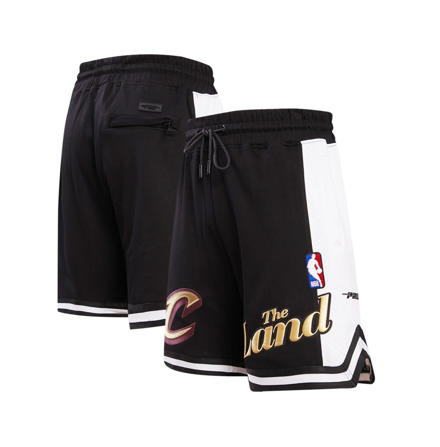 Мужские шорты Pro Standard Black Cleveland Cavaliers 2023/24 City Edition DK — фото 1