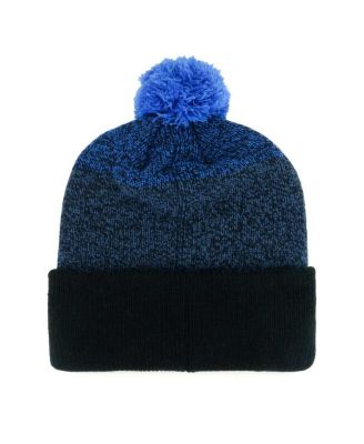 Men's Navy Dallas Cowboys Dark Freeze Cuffed Knit Hat with Pom