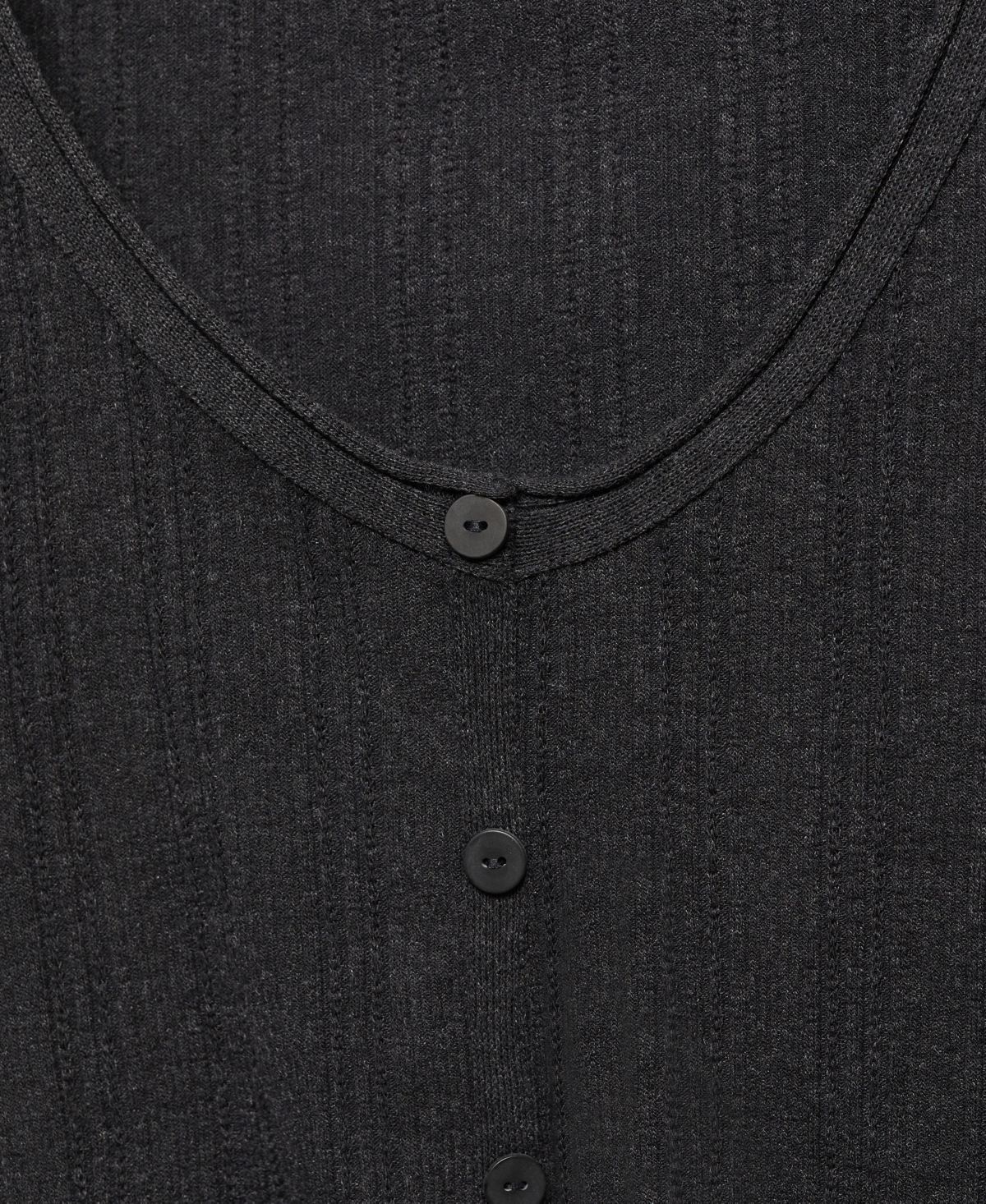 Mango Women's Knit Button T-shirt