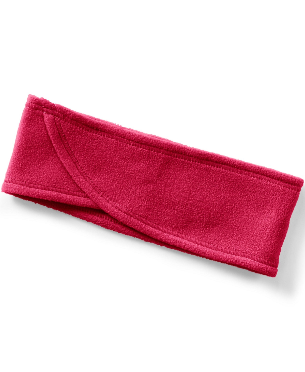 Women's Fleece Winter Headband - Rich red