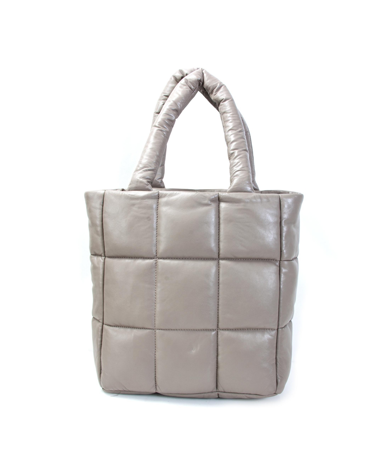 Hadaki Puffer Tote Bag In Gray
