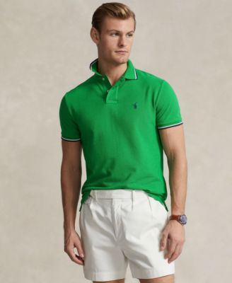 Polo Ralph Lauren Men's Classic-Fit Mesh Polo Shirt - Macy's