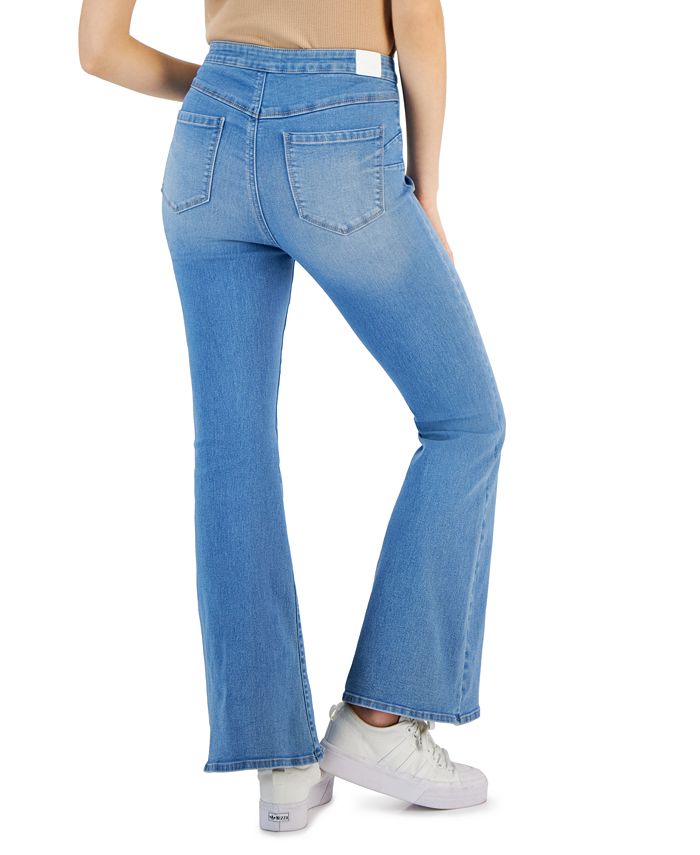 Dollhouse Juniors' Curvy HighRise FlareLeg Jeans Macy's