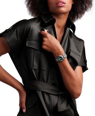 Women's Swiss Automatic PrimaLuna Moonphase Stainless Steel Bracelet Watch 31mm