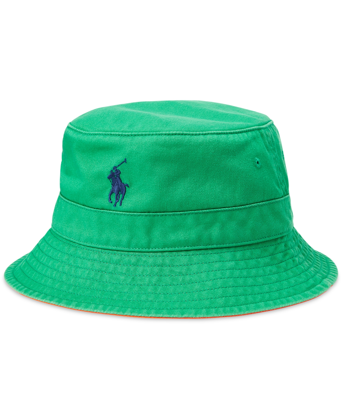 Polo Ralph Lauren Men's Cotton Chino Bucket Hat In Preppy Green