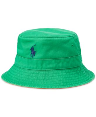 ☆POLO RALPH LAUREN☆ Cotton Chino Bucket Hat White MAPOHGS0 Cotton Chino Bucket Hat | Ralph Lauren