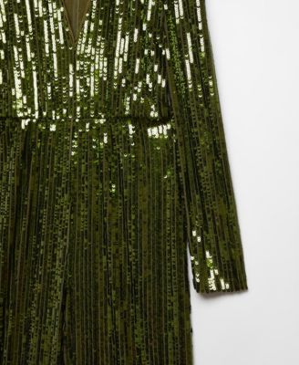 Women's Sequins Long Jumpsuit