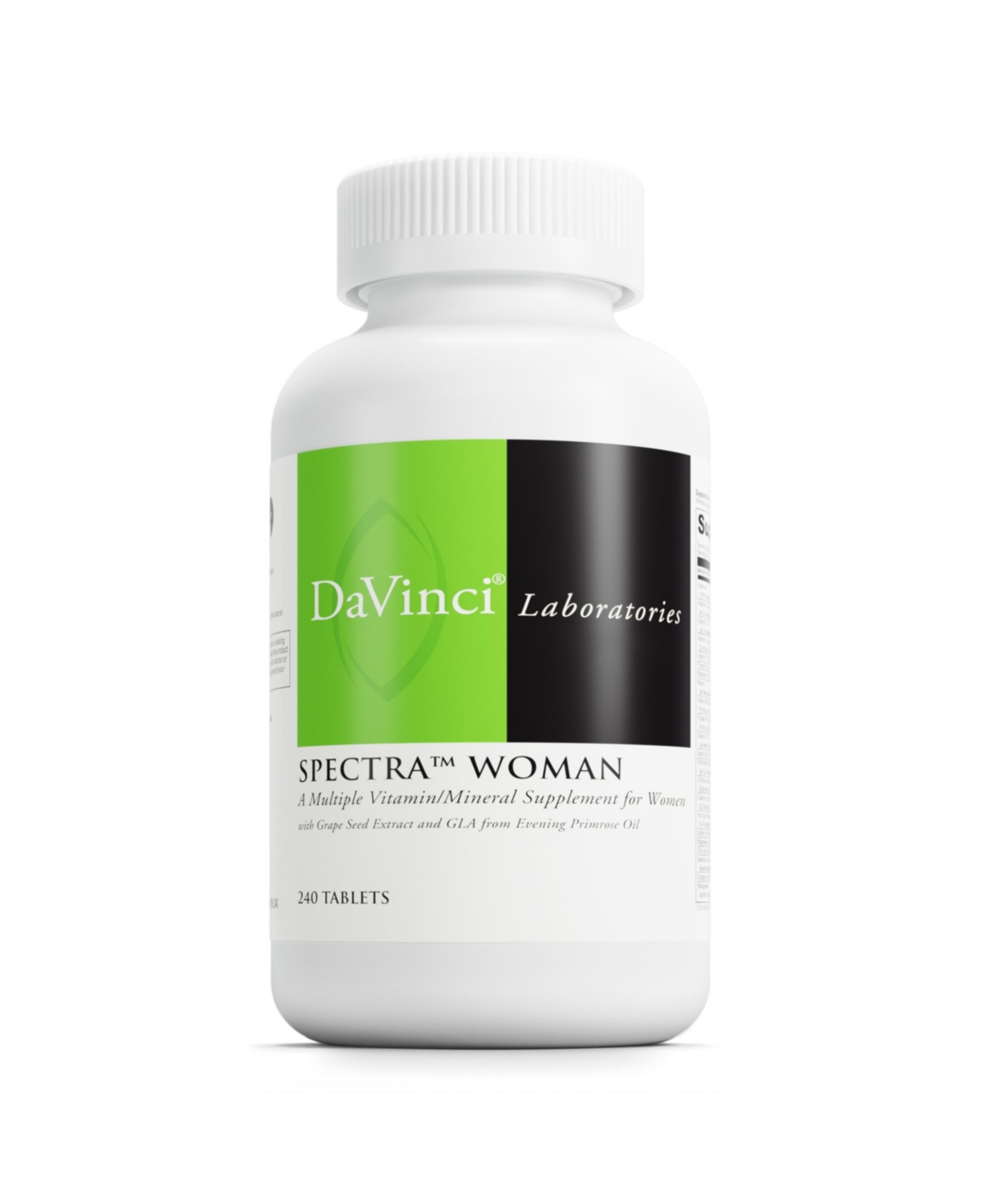 DaVinci Labs Spectra Woman - Dietary Supplement to Support Bone Health and Women's Needs - With Vitamins, Minerals, Calcium, Beta