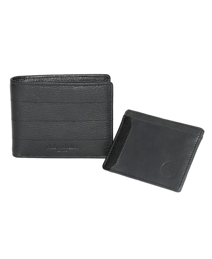 Club Rochelier Men's Billfold Wallet with Removable Card Holder - Macy's