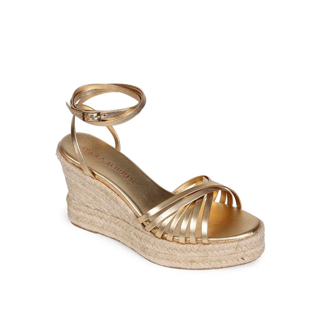 Shoes Women's Alicia Platform Espadrille Wedge Sandals - Gold