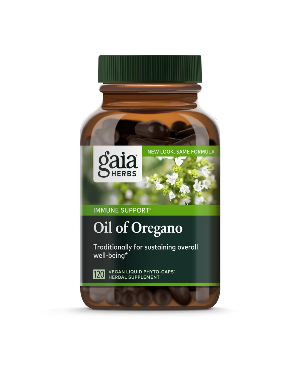 Oil of Oregano - Immune and Antioxidant Support Supplement to Help Sustain Overall Well-Being - With Oregano Oil, Carvacrol, and Thymol - 1
