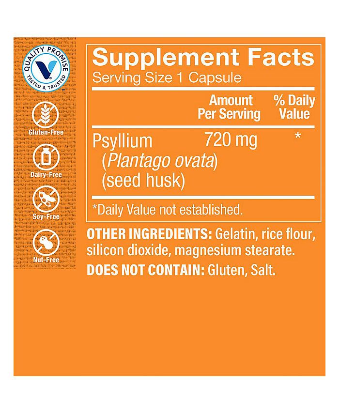 The Vitamin Shoppe Psyllium Husks Supports Digestive Health