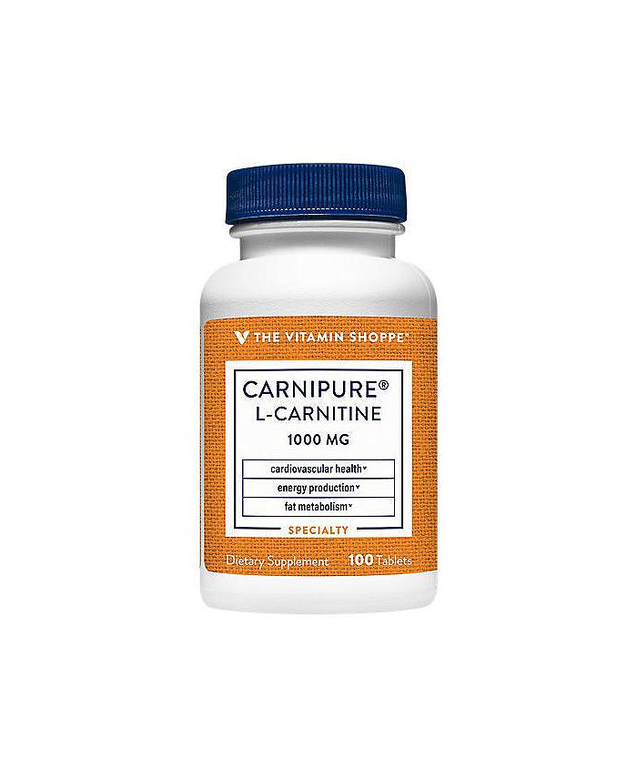 The Vitamin Shoppe Carnipure LCarnitine Supports Cardiovascular