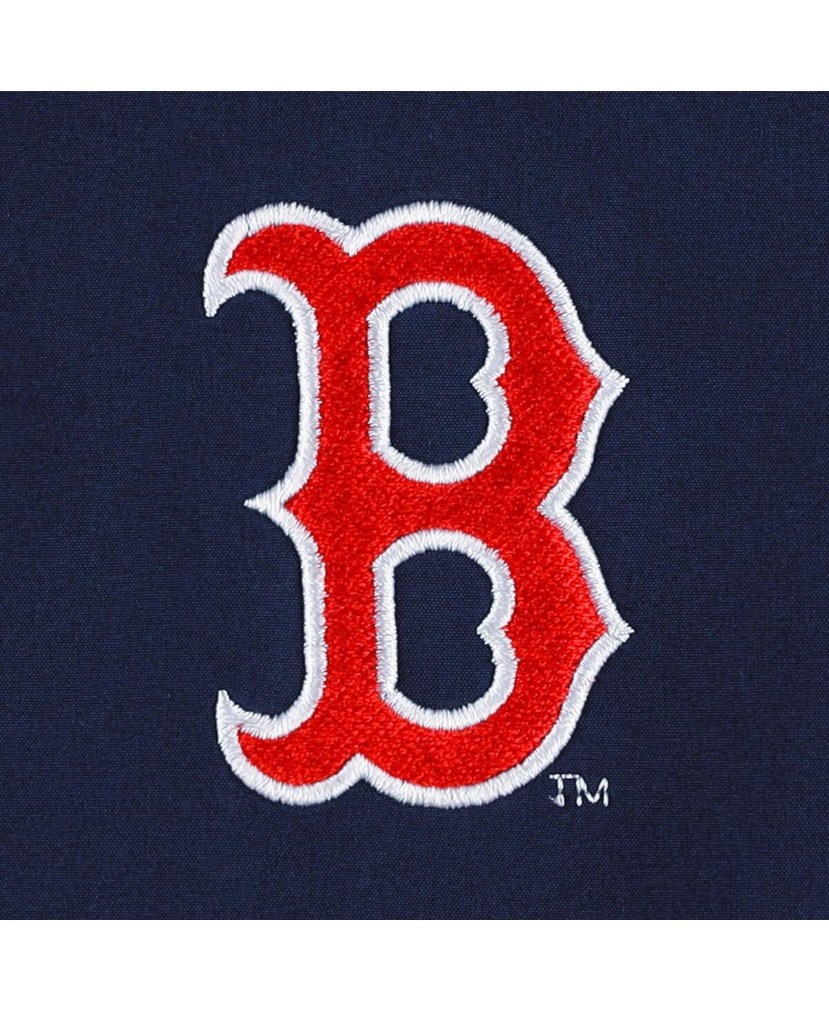 Dunbrooke Men's  Navy, Heather Gray Boston Red Sox Alpha Full-zip Jacket In Navy,heather Gray