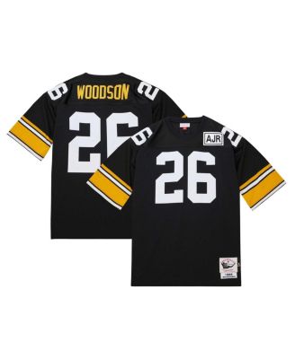 Mitchell & Ness Men’s Pittsburgh Steelers on sale Throwback Jersey; Black & Gold