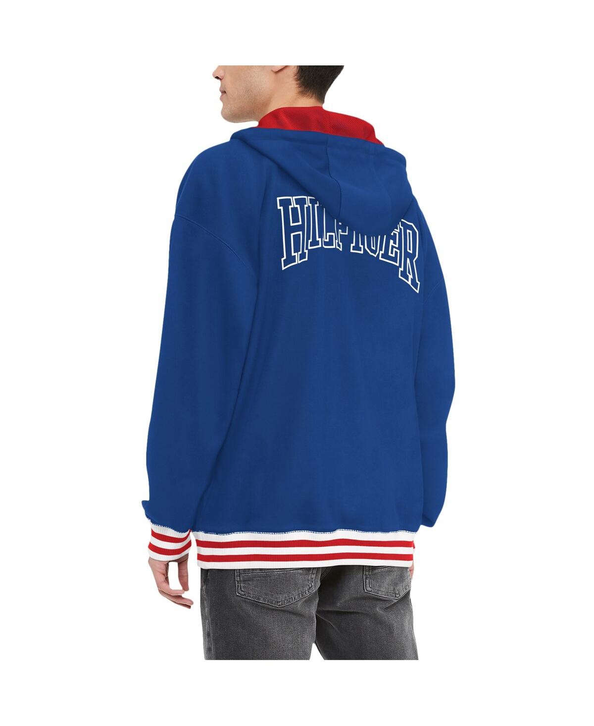 Tommy Hilfiger Men's  Royal New York Giants Aaron Quarter-zip Hoodie In Royal