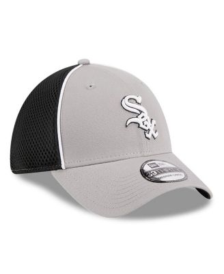 Men's Gray Chicago White Sox Pipe 39THIRTY Flex Hat