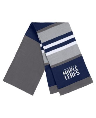 Women's Toronto Maple Leafs Stripe Glove and Scarf Set