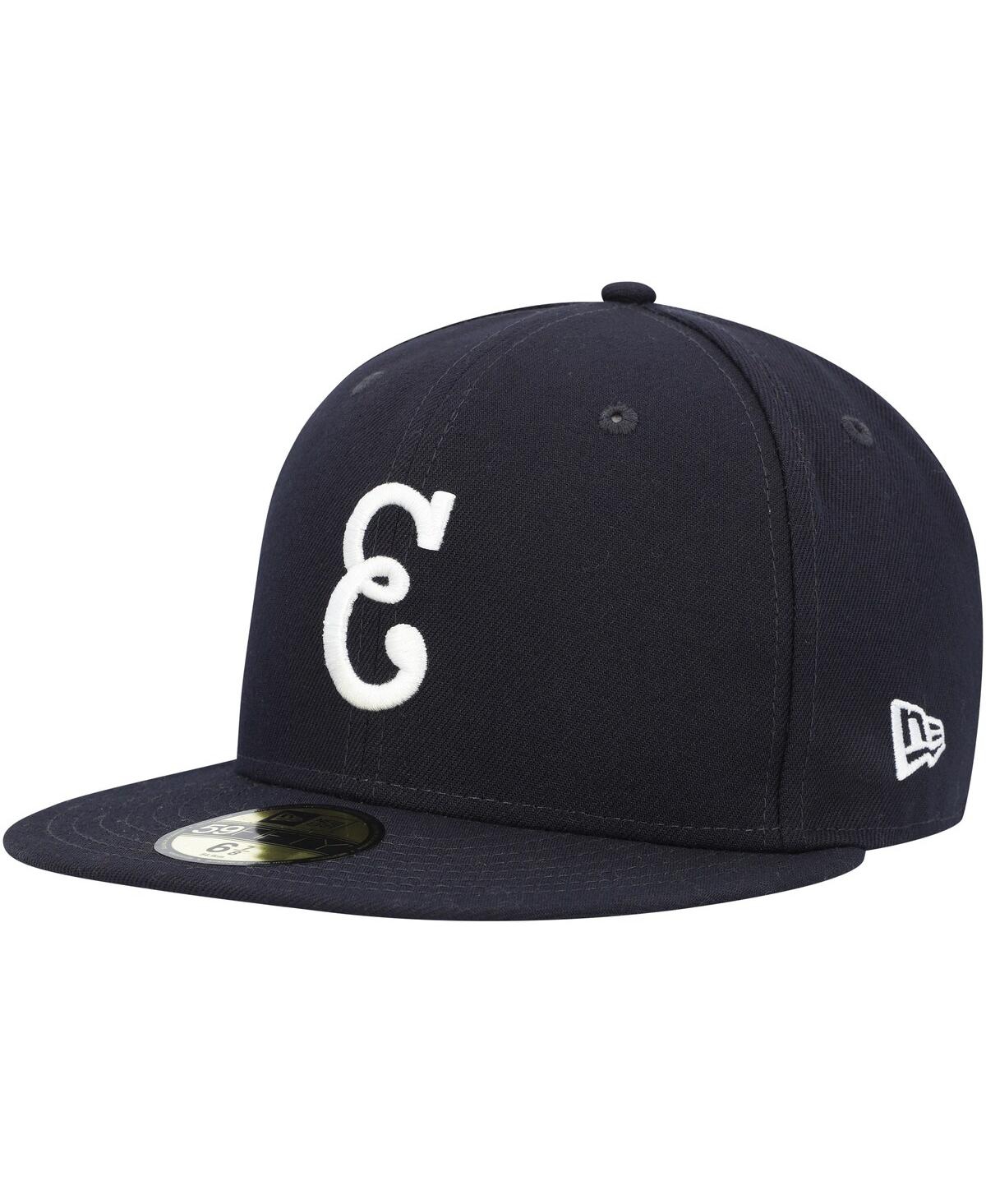 NEW ERA MEN'S NEW ERA NAVY HOUSTON ASTROS TURN BACK THE CLOCK 59FIFTY FITTED HAT