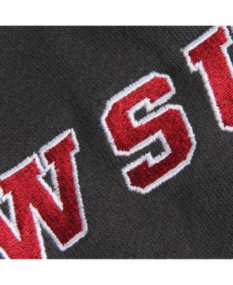 Big Boys Charcoal Washington State Cougars Big Logo Pullover Hoodie