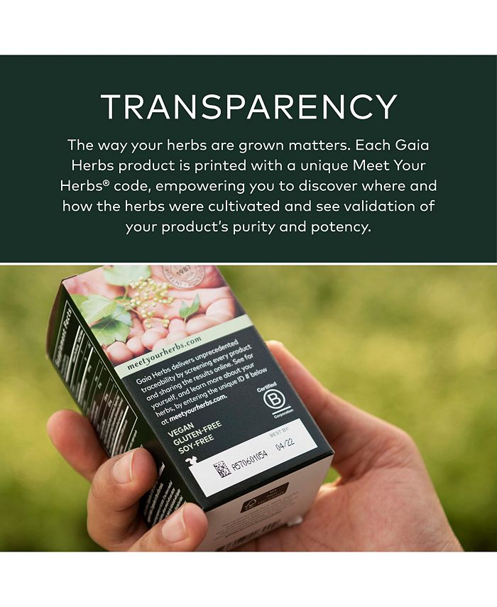 Gaia Herbs Nettle Leaf Immune, Respiratory, and Sinus Support