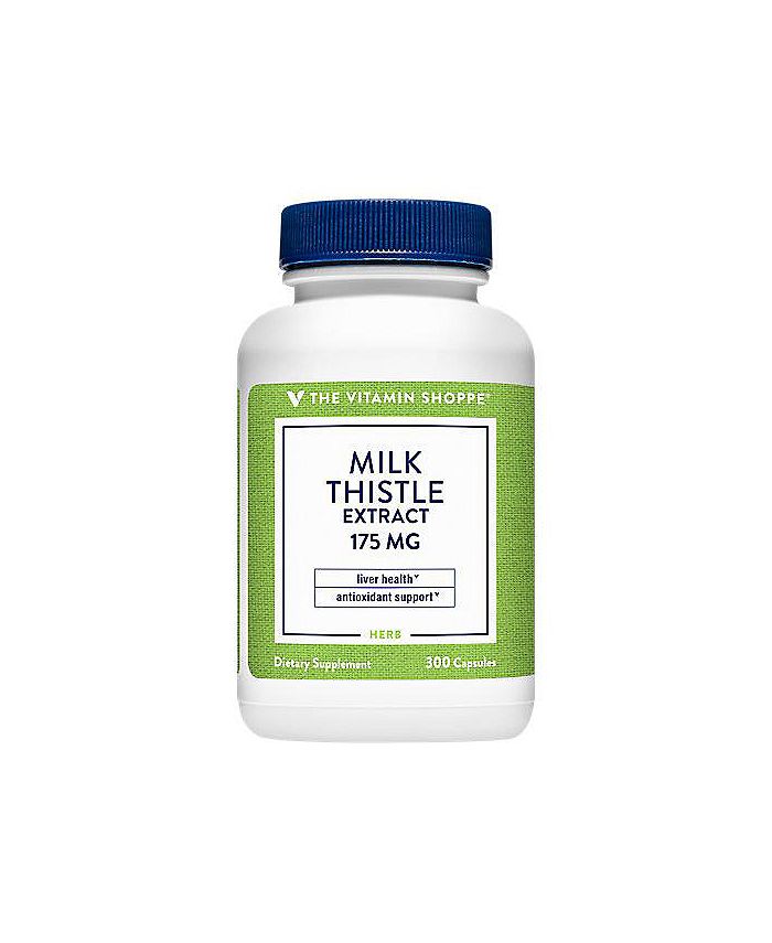 The Vitamin Shoppe Milk Thistle Extract Promotes Liver Health & Antioxidant Support 175 MG