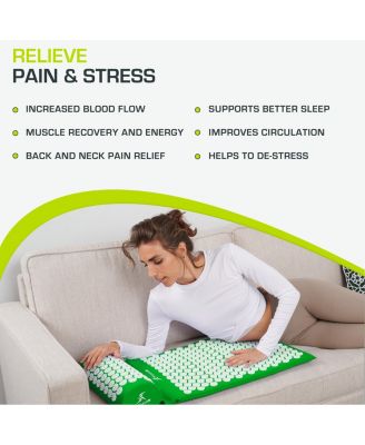 Acupressure Mat and Pillow Set