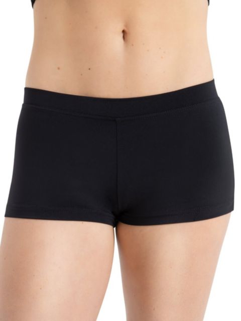 Женские шорты Capezio Plus Size Boy Cut Low Rise, цвет: Чёрный