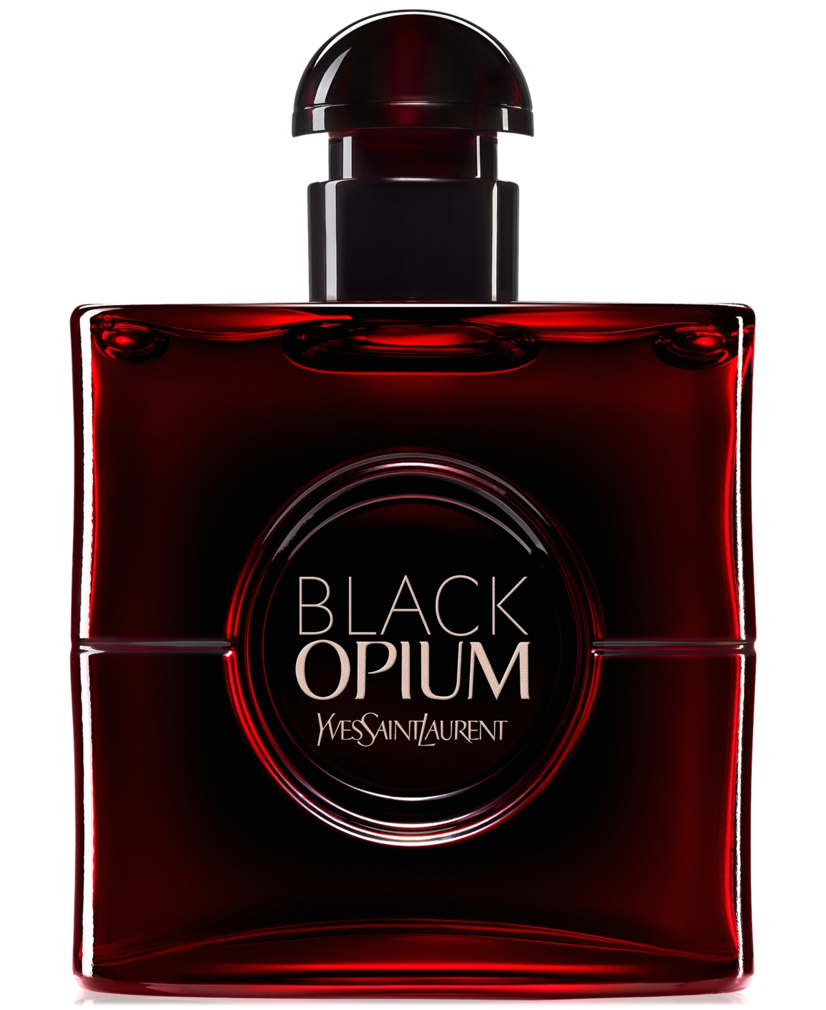 Saint Laurent Black Opium Eau De Parfum Over Red, 1.6 Oz. In White