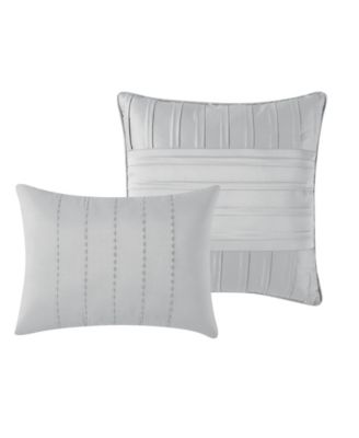 James Pleated 9 Piece Comforter Set, King