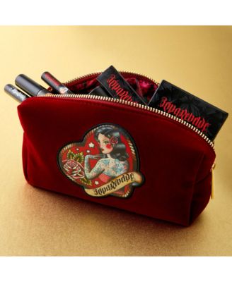 Luxe Makeup Bag With Patch