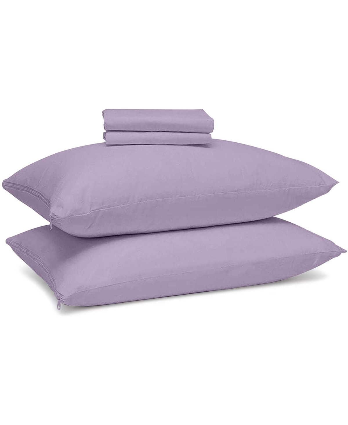 Circles Home 100% Cotton Size Pillow Protector with Zipper - (1 Pack)