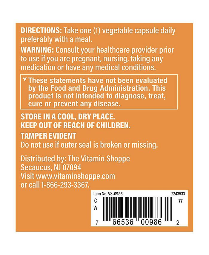 The Vitamin Shoppe LDopa Mucuna Supports Healthy Aging & Brain