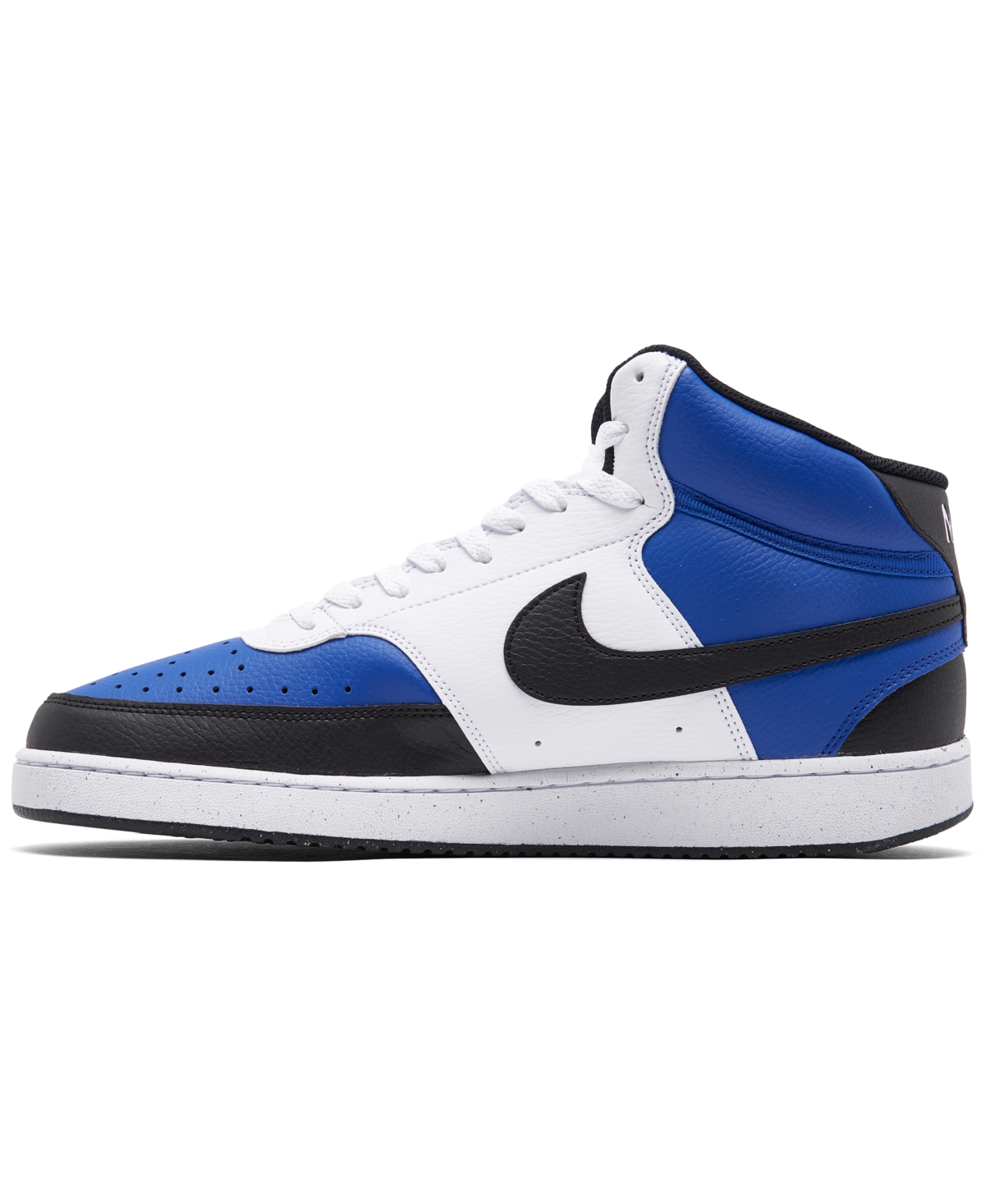 Nike Men's Court Vision Mid Next Nature Casual Sneakers from Finish Line - Black