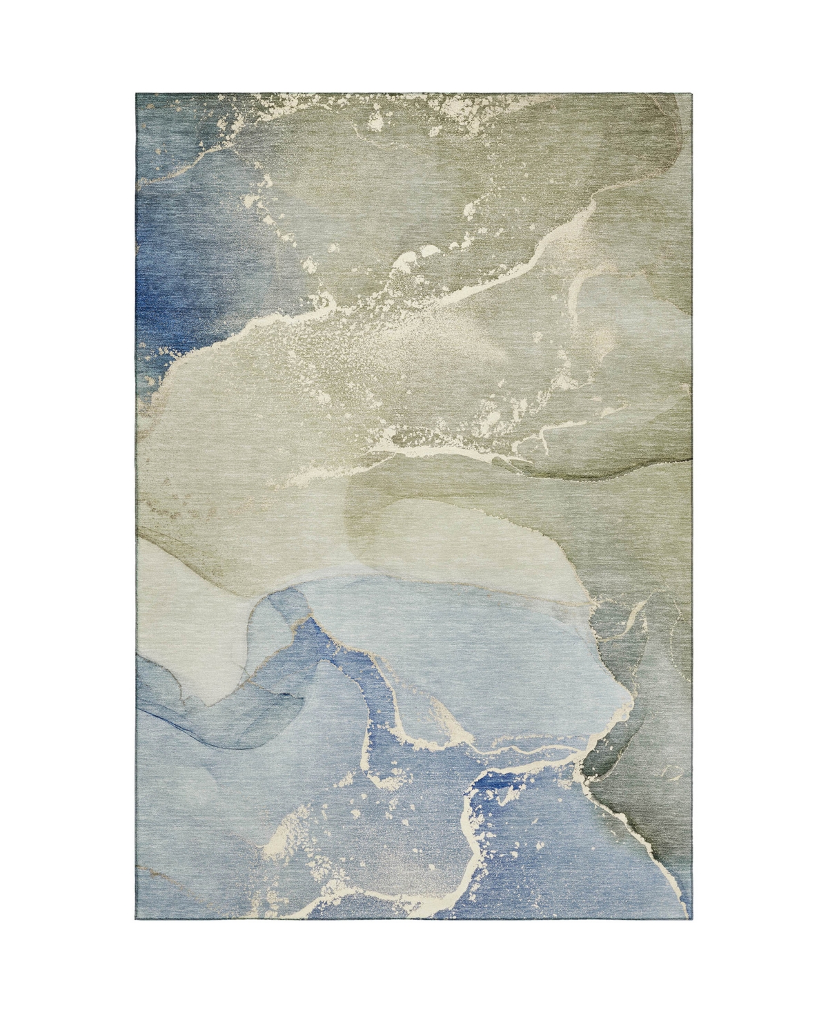 Shop Dalyn Odyssey Oy10 5' X 7'6" Area Rug In Mist