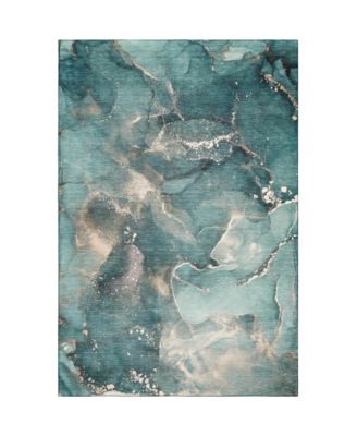 Shop Dalyn Odyssey Oy11 Area Rug In Aqua