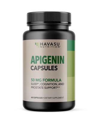 Apigenin 50mg Supplement for Sleep Aid, Cognition & Relaxation without ...
