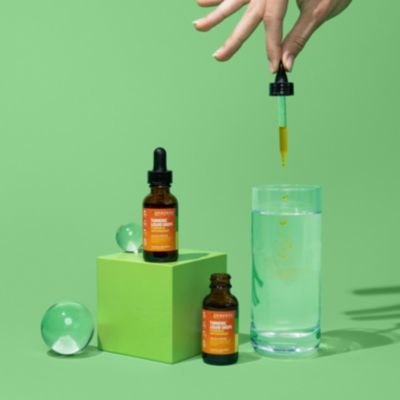 Organic Turmeric Liquid Drops, Liquid Turmeric 1000mg Enhanced Absorption for Digestive & Joint Support, Unflavored, 1 fl oz