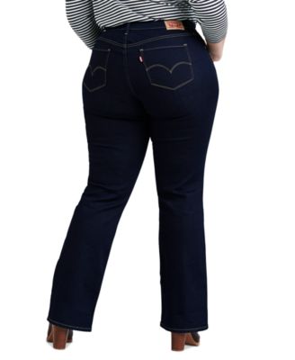 Levi's  Trendy Plus Size 315 Mid-Rise Shaping Bootcut Jeans