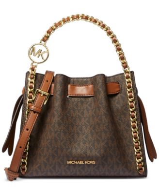 Michael Kors Mina Small Belt Chain Crossbody Macy's