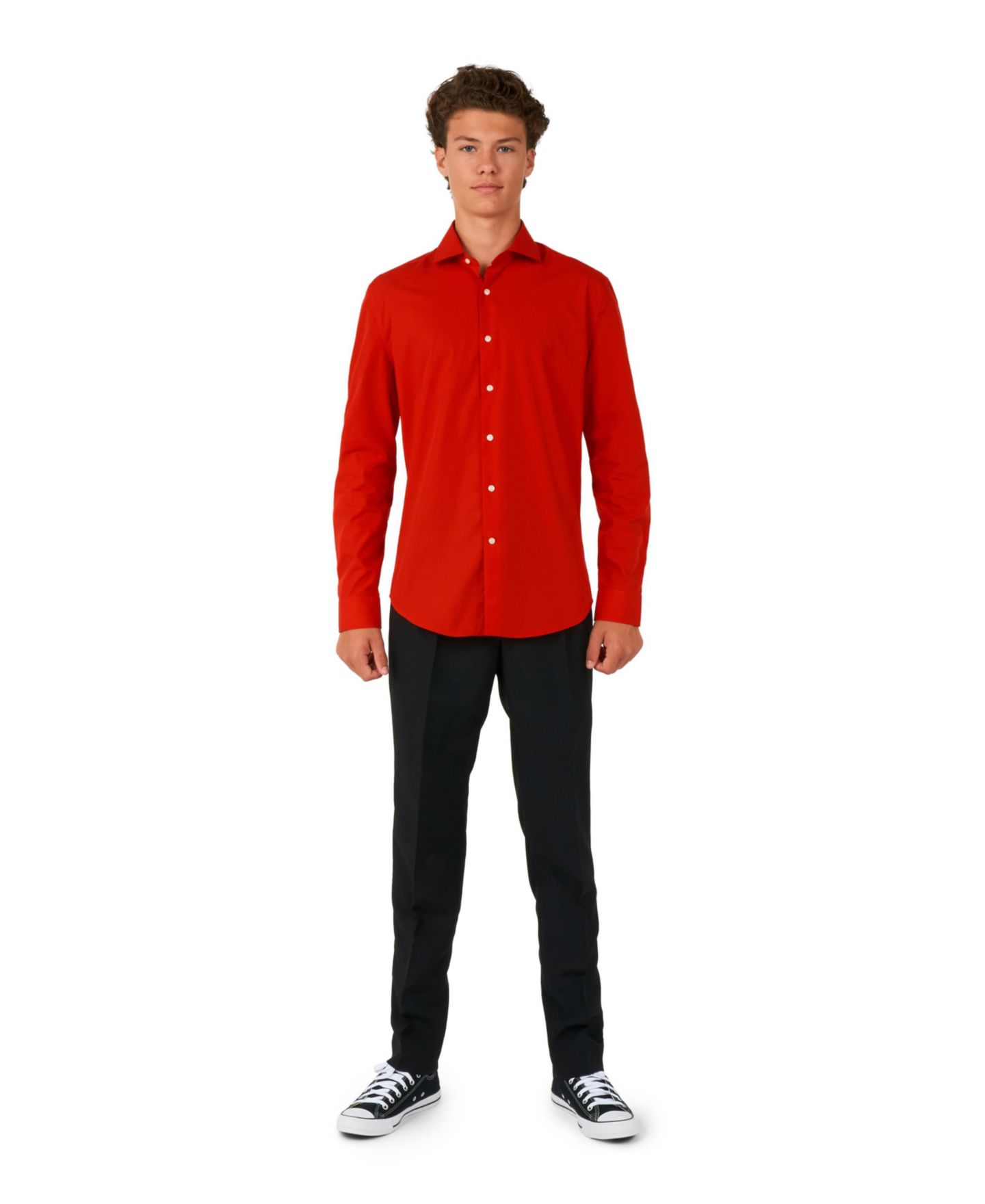 Рубашка OppoSuits Devil Long Sleeve Shirt для мальчиков — фото 3