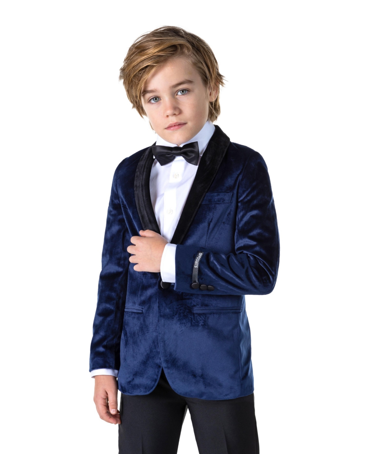 Opposuits Kids' Toddler And Little Boys Dinner Tuxedo Blazer In Dark Blue