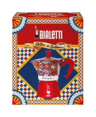 Blue Meditteraneo Dolce & Gabbana 3-Cup Moka Stovetop Coffee Maker