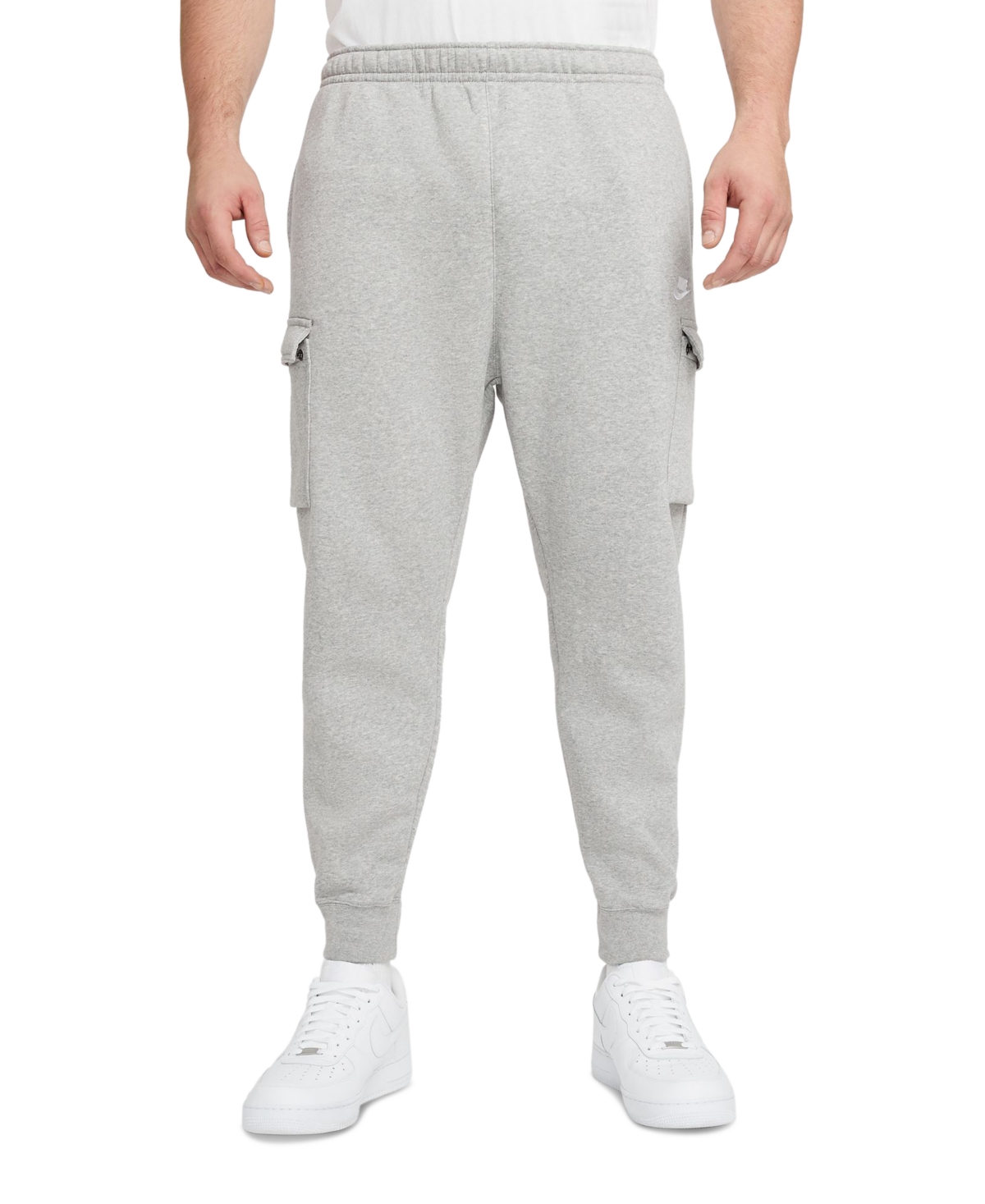 Sportswear Club Fleece Men's Club Cargo Joggers - Dark Grey Heather