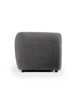 Valerian 45" Boucle Fabric Club Chair