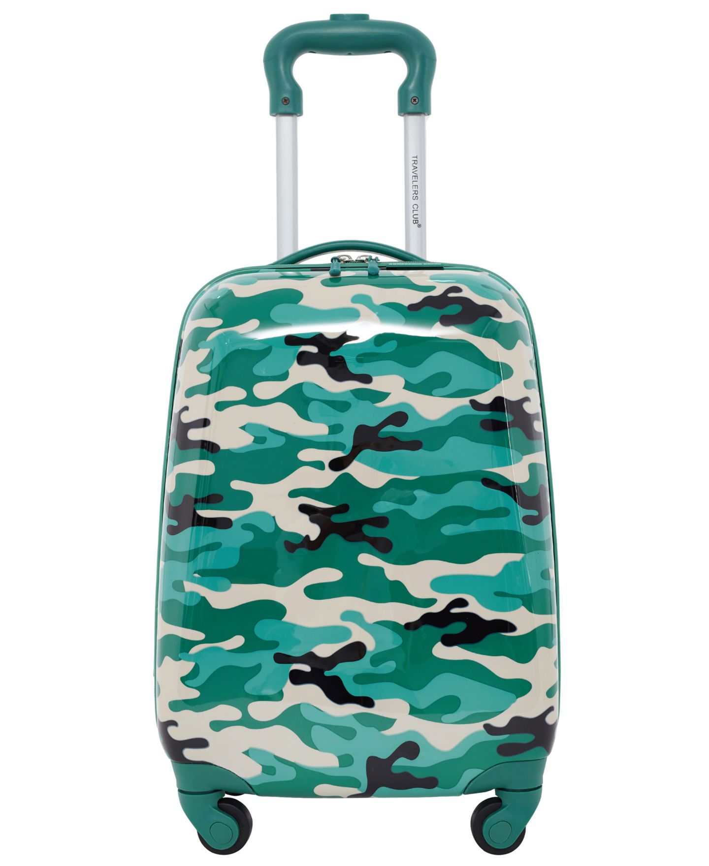 Детские чемоданы Travelers Club Luggage Set, 2 Piece, цвет: Зелёный камуфляжный — фото 4