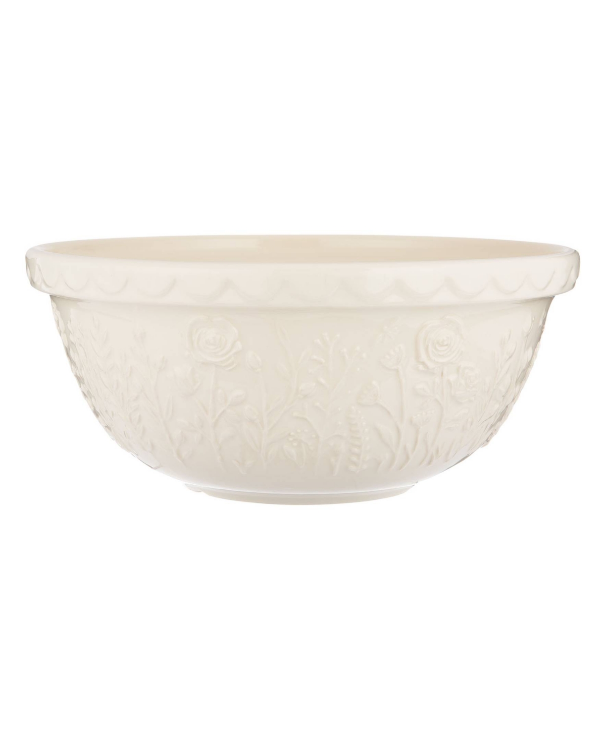 Mason Cash In The Meadow 11.75" Mixing Bowl In Cream